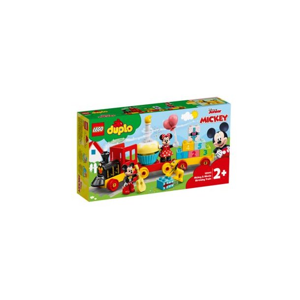 Duplo Disney - Mickey & Minnies fødselsdagstog 10941 LEGO Duplo - papirogkontor.dk