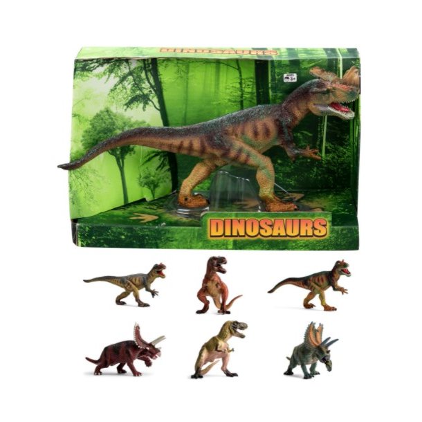 Dinosaurus stor 23-30 cm. (Slges Assorteret)