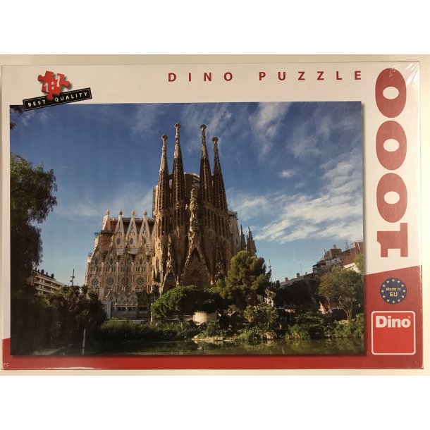 Dino - Puslespil 1000 brikker - Sagrada Familia