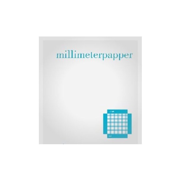 Millimeterpapir A4 1x1mm bl 50 ark