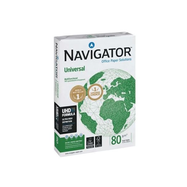 Kopipapir Navigator A4  80 g. 500 ark