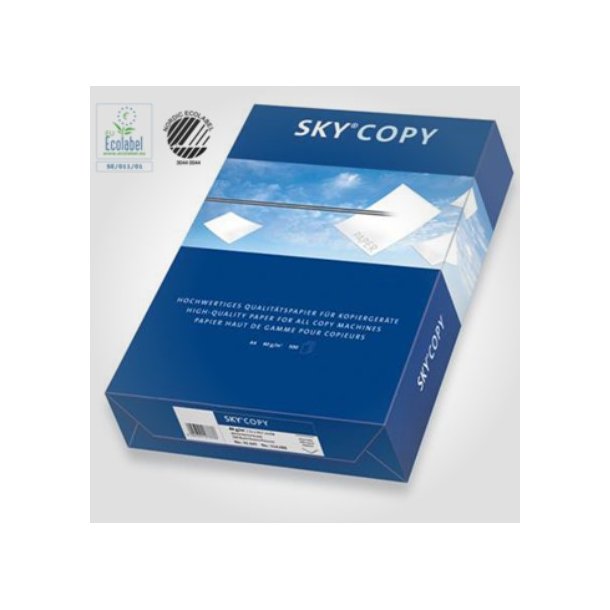 Kopipapir Sky Copy 80 g. 2500 ark