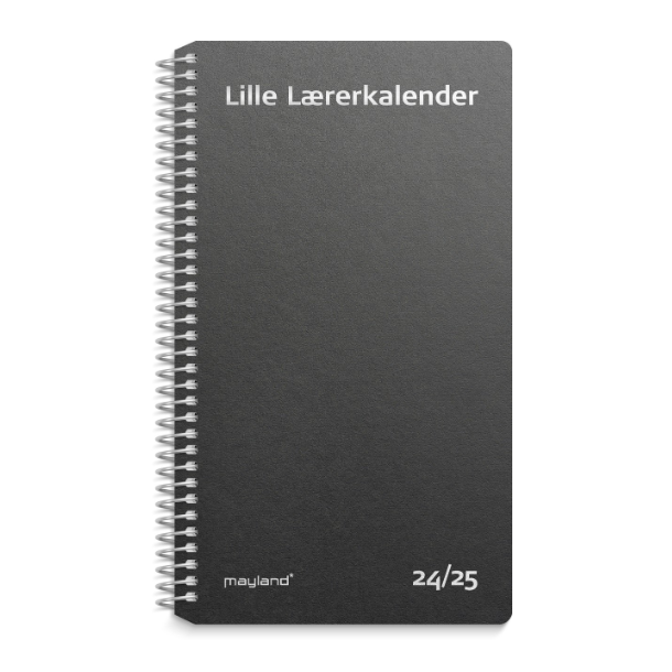 Mayland Studie Lille Lrerkalender matsort genbrugskarton 2024/2025