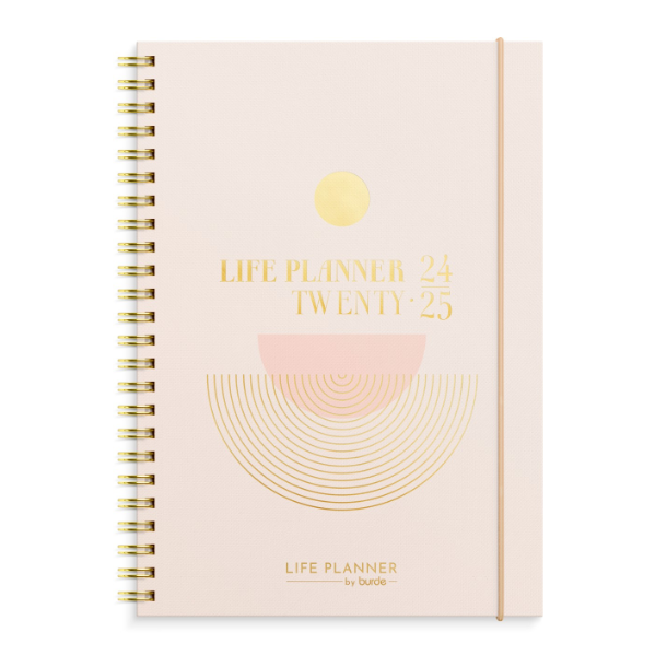 Mayland Studie Life Planner Pink A5 ugekalender 2024/2025